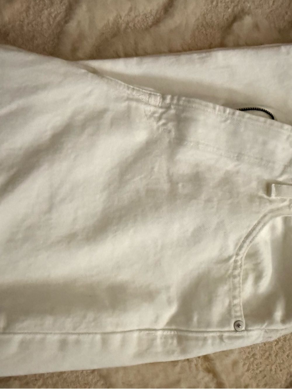 Madewell White Casual Cotton Pants